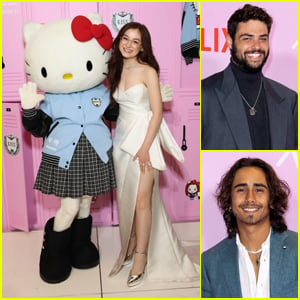 Noah Centineo & Michael Cimino Support 'XO, Kitty' Cast at Los Angeles Screening