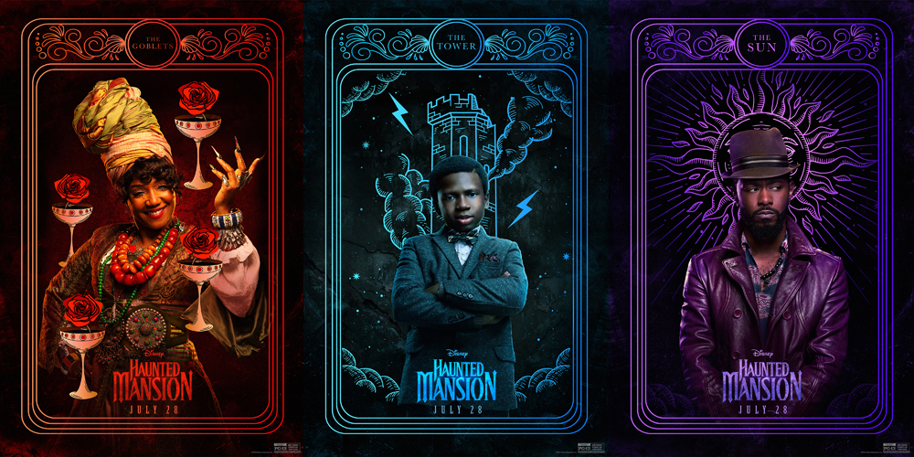 ‘Haunted Mansion’ Gets New Character Posters & Teaser Clip – Watch Now!