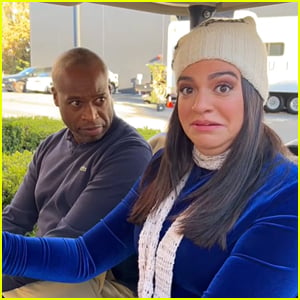 Mayan Lopez Recreates Iconic PRNDL Scene from 'Suite Life' with Mr Moseby Himself, Phill Lewis - Watch Now!