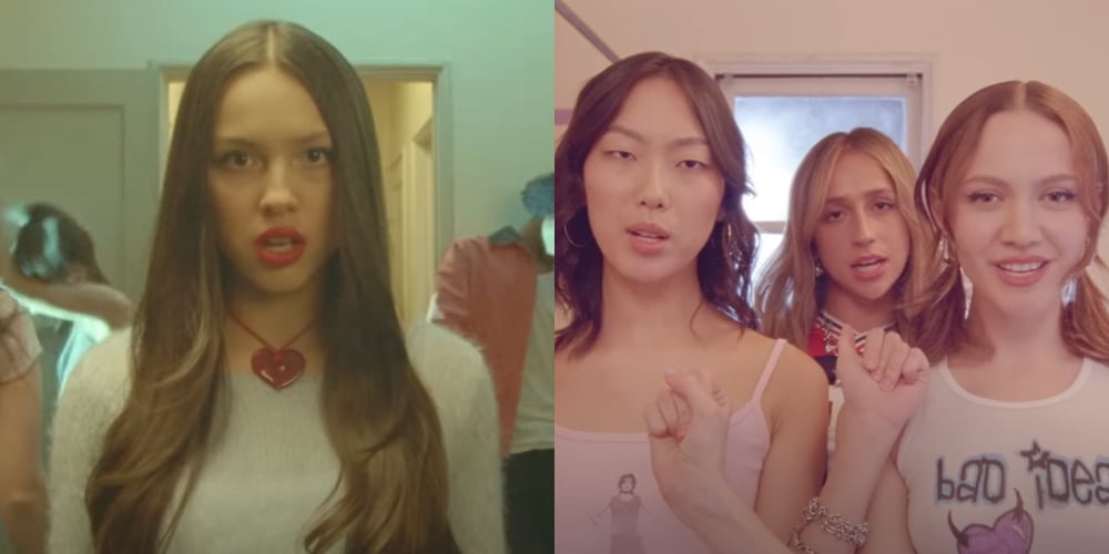 Olivia Rodrigo Enlists BFFs Madison Hu, Tate McRae & Iris Apatow For New 'bad  idea right?' Music Video – Watch Now!