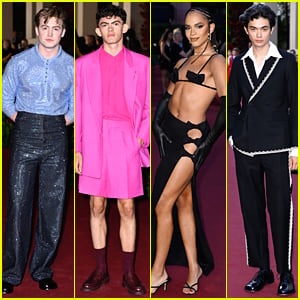 Kit Connor Sparkles at Vogue World With 'Heartstopper' Co-Stars & More