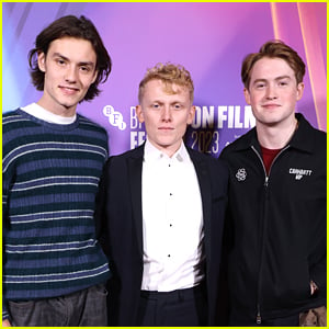 Kit Connor & Louis Partridge Support George Jaques at 'Black Dog' Screening