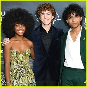 Walker Scobell, Leah Sava Jeffries, Aryan Simhadri & More Attend 'Percy Jackson & The Olympians' Premiere in NYC (Photos)