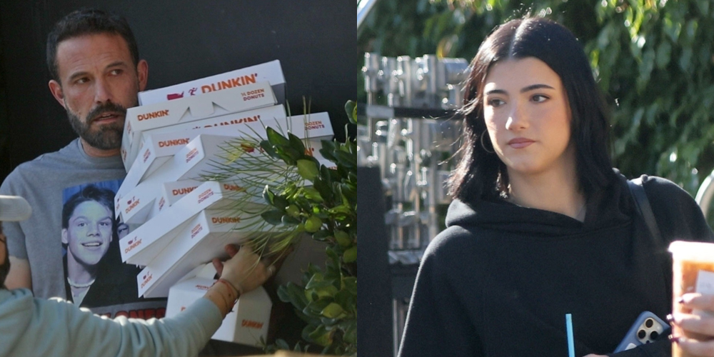 Dunkin’ Donuts Superfan Charli D’Amelio Films New Commercial With Ben Affleck