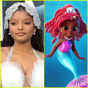 The Little Mermaid's Halle Bailey Reacts to First Teaser For New Series 'Disney Junior's Ariel'