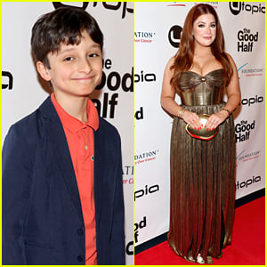 Max Matenko Supports 'Wizards' TV Mom Mimi Gianopulos at 'The Good Half' Premiere