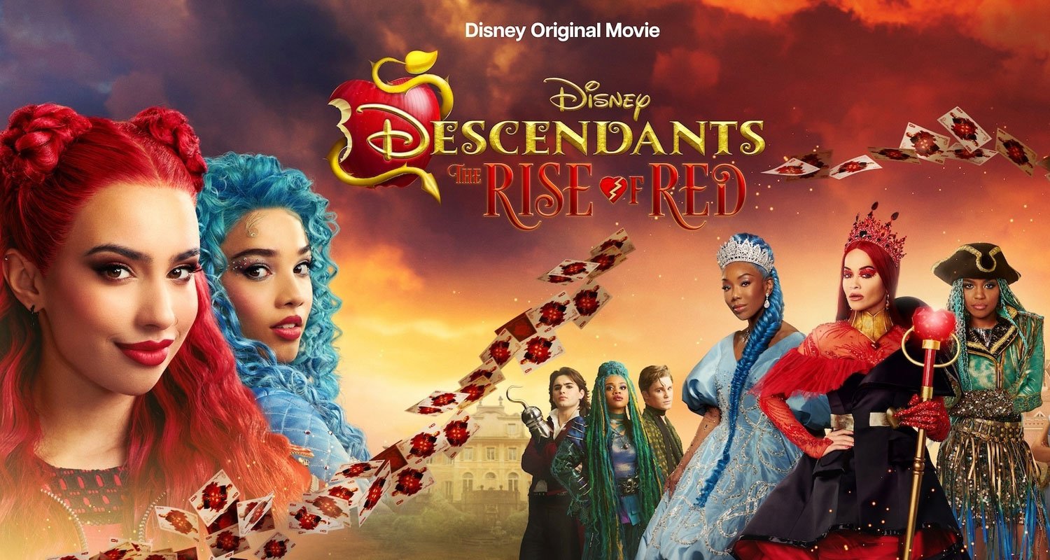 ‘Descendants: The Rise of Red’ Sing-Along Version Set for Disney Channel & Disney+, Release Date Revealed | Brandy, Dara Renee, Descendants, Disney, Disney Plus, Jeremy Swift, Joshua Colley, Kylie Cantrall, Leonardo Nam, Malia Baker, Melanie Paxson, MOrgan Dudley, Movies, Paolo Montalban, Peder Lindell, Rita Ora, Ruby Rose Turner